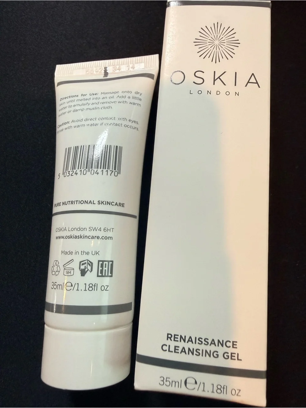 Oskia Renaissance Cleansing Gel 1.18 Fl Oz